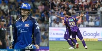 अरे यह क्या? आराम से क्रीज में पहुंच जाते रियान रिकेल्टन, बीच में आया KKR का गेंदबाज और हो गए रन आउट