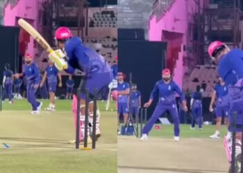 रविंद्र जडेजा की गेंदों पर वैभव सूर्यवंशी टूट पड़े, झन्नाटेदार शॉट्स का वीडियो छाया, जानें कौन जीता