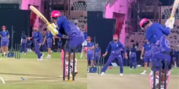 रविंद्र जडेजा की गेंदों पर वैभव सूर्यवंशी टूट पड़े, झन्नाटेदार शॉट्स का वीडियो छाया, जानें कौन जीता