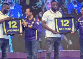 एटरनल नाइट आंद्रे रसेल के सम्मान में केकेआर ने रिटायर की नंबर 12 की जर्सी, अब पावर कोच के रूप में मचाएंगे धमाल