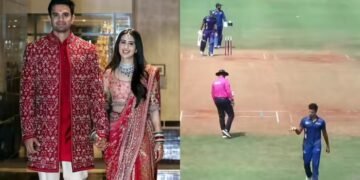 शादी के अगले दिन ही मैदान पर लौटे अर्जुन तेंदुलकर, प्री वेडिंग इवेंट के बीच में भी खेला था मैच
