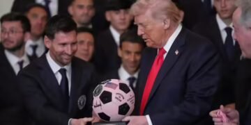 डोनाल्ड ट्रंप ने घर आए लियोनेल मेसी पर दिया बड़ा बयान, इस महान फुटबॉलर से भी बेहतर बताया