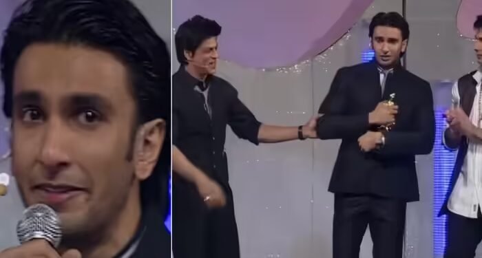 फिल्मों में नए-नए आए रणवीर स्टेज पर सुबकने लगे थे, शाहरुख-शाहिद के सामने रोते हुए दे दी थी पूरी स्पीच