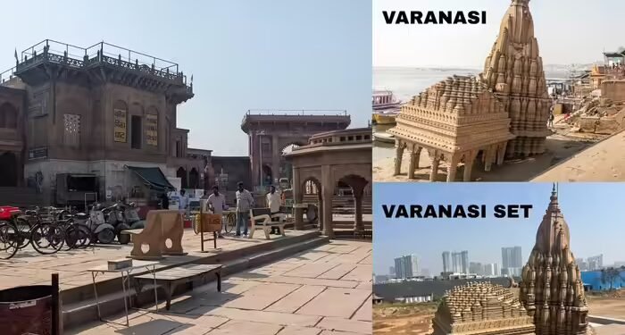 वाराणसी: आलीशान सेट की तस्वीरें-वीडियो, राजामौली ने प्रियंका चोपड़ा-महेश बाबू के लिए बसाया पूरा शहर