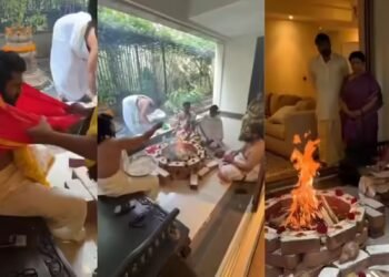 राम चरण ने राम नवमी और जन्मदिन पर घर में किया खास हवन, ‘पेद्दी’ की रिलीज से पहले पूजा-पाठ में जुटे