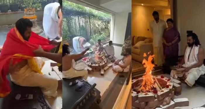 राम चरण ने राम नवमी और जन्मदिन पर घर में किया खास हवन, ‘पेद्दी’ की रिलीज से पहले पूजा-पाठ में जुटे