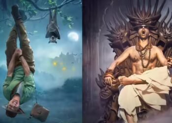 चमगादड़ों के बीच अक्षय कुमार पेड़ से उल्टा लटके मिले, ‘भूत बंगला’ के टीजर के लिए कर रहे इतने जतन!