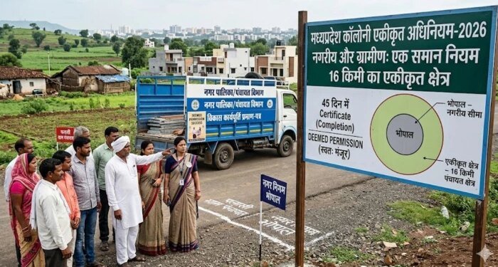 MP में अवैध कॉलोनियों पर लगेगी लगाम, शहर और गांव में खत्म होगा भेदभाव, लागू होंगे समान नियम