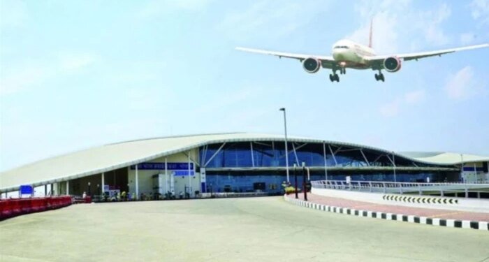 गोवा फ्लाइट्स बंद होने से घटा भोपाल का हवाई ग्राफ, लगातार चौथे महीने यात्रियों की संख्या डेढ़ लाख से कम