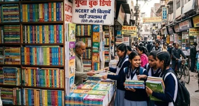 भोपाल में बाजार में नहीं मिल रहीं NCERT की किताबें, 700 की किताबें 7000 में खरीदने को मजबूर अभिभावक