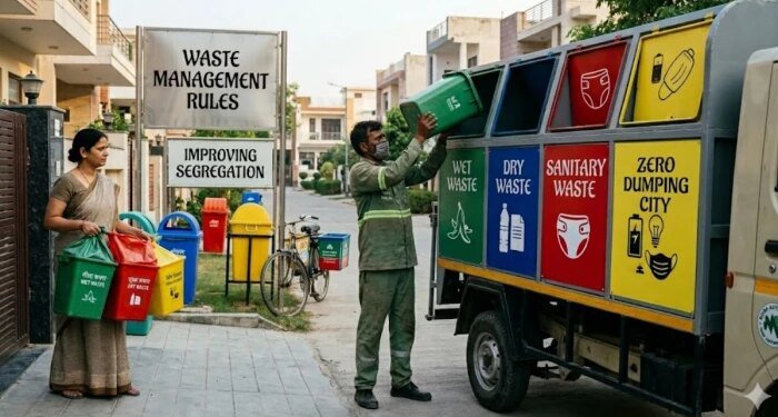 MP में अब 4 कैटेगेरी में बांटना होगा कचरा, आज से ‘ठोस अपशिष्ट प्रबंधन नियम-2026’ लागू, लापरवाही पर भारी जुर्माना