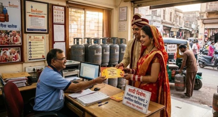 भोपाल में शादी वाले घरों के लिए बड़ी राहत, अब गैस एजेंसी को निमंत्रण पत्र भेजकर ले पाएंगे दो कमर्शियल सिलिंडर