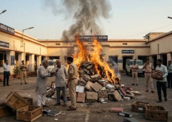 भोपाल में आबकारी विभाग ने सालों पुराने सरकारी रिकॉर्ड को जलाया, विवाद बढ़ने पर आबकारी आयुक्त बोले- यह एक नियमित प्रक्रिया