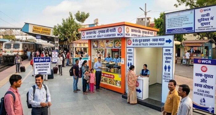 भोपाल-इटारसी समेत कई स्टेशनों का बदलेगा चेहरा, कैटरिंग और पे-एंड-यूज टॉयलेट के लिए टेंडर जारी
