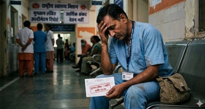 कमीशनखोरी की भेंट चढ़ा आउटसोर्स स्वास्थ्यकर्मियों का वेतन, शहडोल में सात तो दमोह में पांच महीने से खाली हाथ