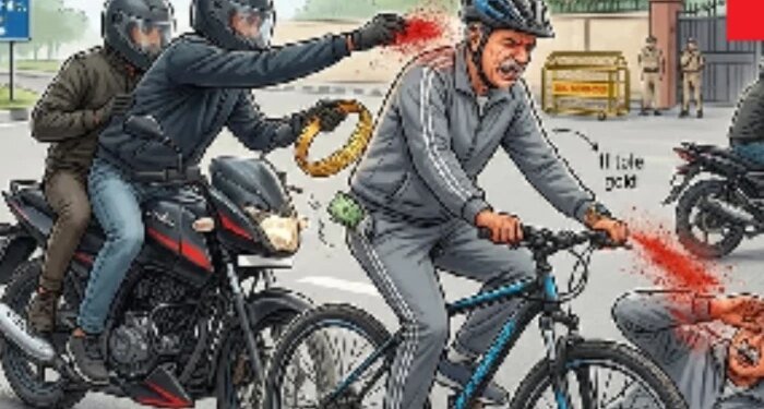 मुख्यमंत्री निवास के पास डॉक्टर से हुई लूट में चौंकाने वाला खुलासा, अपनी महिला मित्र की साजिश का शिकार हुआ डॉक्टर