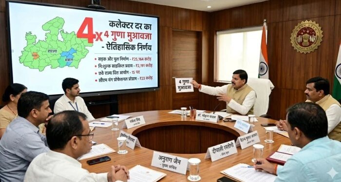 CM यादव का बड़ा फैसला: भूमि अधिग्रहण पर मिलेगा चार गुना मुआवजा, विकास कार्यों के लिए 25 हजार करोड़ मंजूर