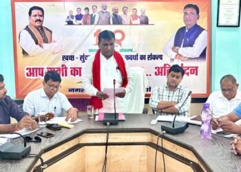 बजट में जनता पर कोई बोझ नही, कोई नया कर प्रस्तावित नही: चंद्रप्रकाश चंद्रवंशी