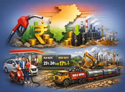 नए वित्तीय वर्ष में राज्य सरकार ने दी राहत:पेट्रोल-डीजल 1 रुपए तक सस्ता