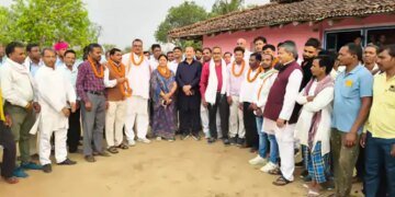 ‘मिशन गांव चलो’ अभियान के तहत कमेटियों का गठन:रामानुजगंज में संगठन मजबूती और चुनावी रणनीति पर की गई चर्चा