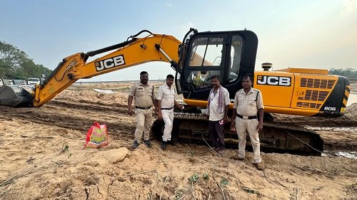 जिले में 15 रेत खदान संचालित, 76 लाख 62 हजार रुपये की रॉयल्टी एवं