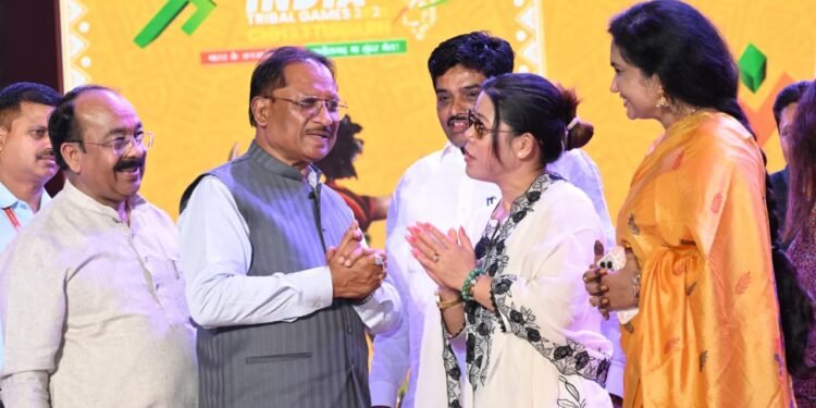 खेलो इंडिया ट्राइबल गेम्स का आयोजन जनजातीय प्रतिभाओं के लिए ऐतिहासिक और यादगार मंच – मुख्यमंत्री विष्णुदेव साय
