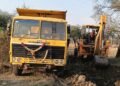 खनिजों का अवैध परिवहन व उत्खनन करने पर की गई कार्रवाई