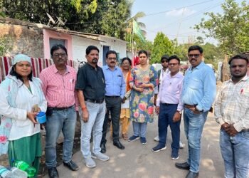 स्वास्थ्य अमला पहुंचा पीलिया प्रभावित वार्ड में स्थिति नियंत्रण में