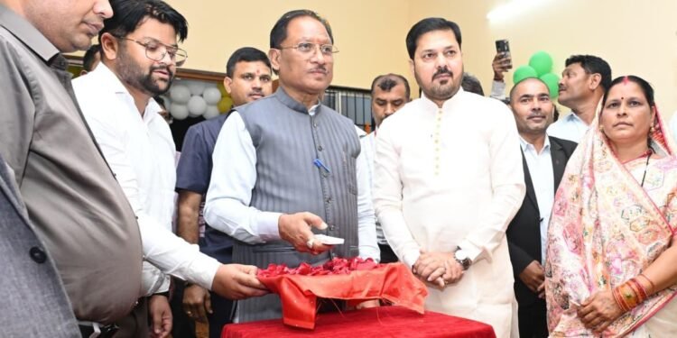 धरसींवा में आधुनिक तहसील कार्यालय का लोकार्पण: सुगम, पारदर्शी और नागरिक-केंद्रित प्रशासन की दिशा में बड़ा कदम – मुख्यमंत्री विष्णु देव साय
