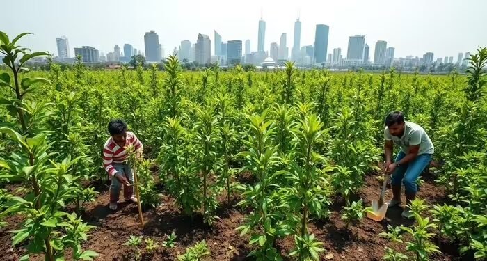 गाजियाबाद में घुटतीं सांसों को मिलेगा ऑक्सीजन! शहर के बीचोंबीच विकसित होगा ‘अमेजन’, लगाए जाएंगे 5.5 लाख पौधे