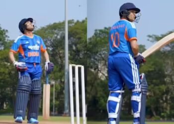 इंडिया की जर्सी और हाथ में बल्ला, 2011 विश्व कप जीत के 15 साल पूरे होने पर भावुक हुए सचिन तेंदुलकर