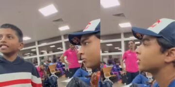 वैभव सूर्यवंशी के साथ फोटो खिंचवाने आए नन्हें फैंस, 15 साल के क्रिकेटर ने लिए मजे, कहा- 100 रुपये लूंगा