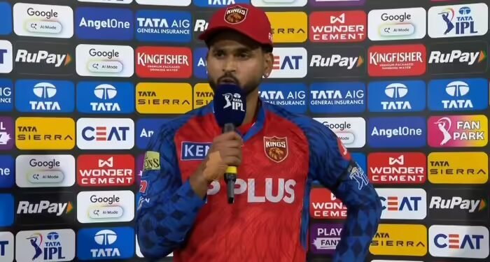 पंजाब किंग्स को मिली पहली हार, कप्तान श्रेयस अय्यर ने साफ शब्दों में लिया जिम्मेदार का नाम