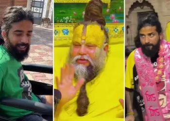 प्रेमानंद जी महाराज के दरबार पहुंचे अनुराग डोभाल, व्हीलचेयर पर बैठकर लिया ‘नई शुरुआत’ का आशीर्वाद