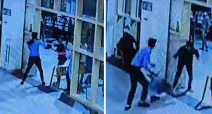 भोपाल में हमीदिया अस्पताल के गेट पर मरीज के अटैंडर ने कर दी गार्ड की पिटाई, पास मांगने पर हुआ विवाद