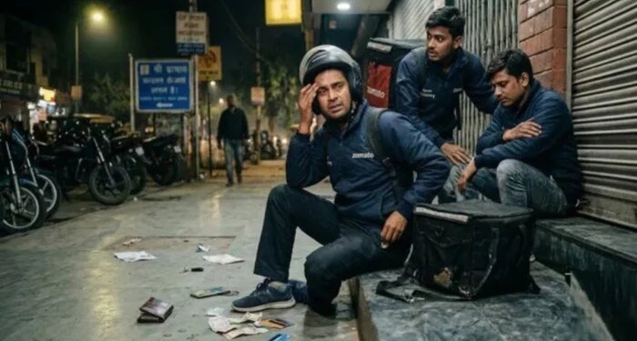 MP में दहशत में नाइट शिफ्ट करने वाले डिलीवरी बॉय: भोपाल में मोबाइल छीना, जबलपुर में चाकू मारकर 800 रुपये लूटे