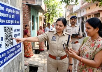 भोपाल पुलिस का नया मॉडल, मोहल्ले में लगे QR कोड को स्कैन करते ही सीधे कमिश्नर कार्यालय पहुंचेगी शिकायत