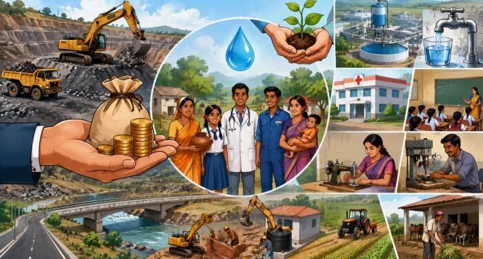 MP में जिला खनिज निधि नियमों में बड़ा फेरबदल: 15 किमी के दायरे में खदान प्रभावितों को मिलेंगे पक्के मकान