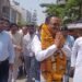 ई-रिक्शा से पदभार लेने निकले लघु उद्योग निगम अध्यक्ष:पीएम मोदी ने की है डीजल-पेट्रोल के संयमित उपयोग की अपील