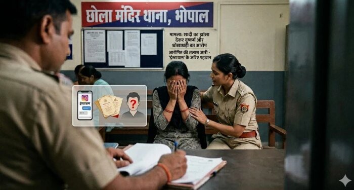 इंस्टाग्राम पर दोस्ती, शादी का झांसा देकर दुष्कर्म, दूसरी लड़की से शादी रचाने वाले इंदौर के युवक पर केस दर्ज