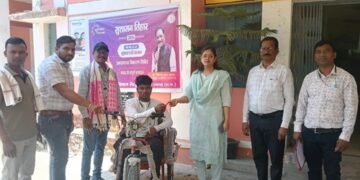 सहायक उपकरण वितरण से दिव्यांगजनों को मिली नई दिशा