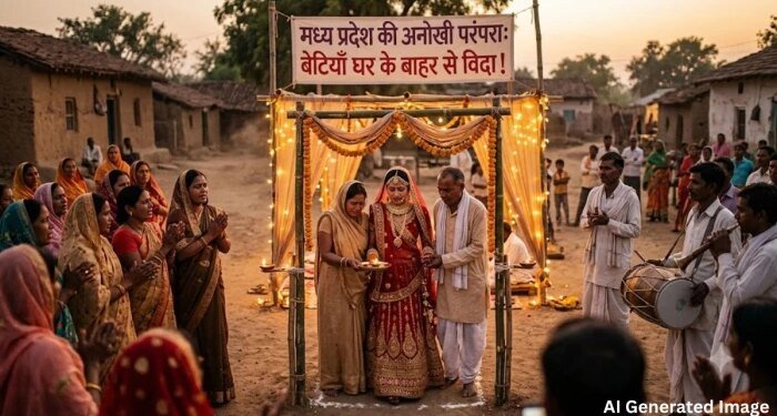 मध्य प्रदेश के 100 से ज्यादा गांवों में शादी पर अनोखी परंपरा, अपने ही घर से विदा नहीं हो पातीं बेटियां