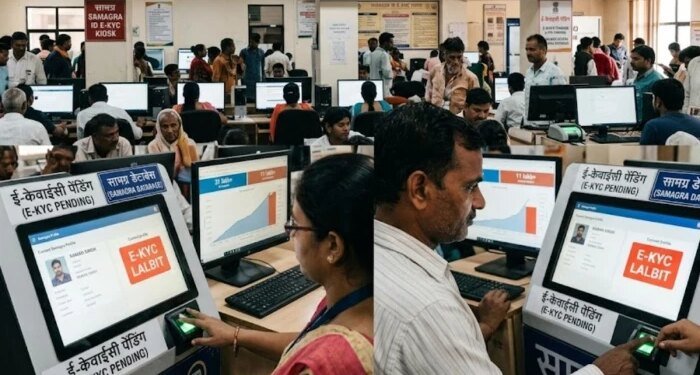 एक नाम, तीन आईडी… समग्र डेटाबेस की पड़ताल में बड़ा खुलासा, भोपाल में 11 लाख से ज्यादा लोगों की e-KYC पेंडिंग