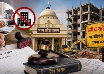 मध्य प्रदेश में बिना रेरा पंजीयन बिक रहीं प्रॉपर्टी, सरकार के नियमों को ठेंगा दिखा रहे बिल्डर