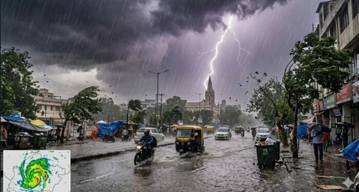 एमपी में बारिश-आंधी का अलर्ट… भोपाल, इंदौर समेत 45 जिलों में बदलेगा मौसम, 60 किमी प्रतिघंटा की रफ्तार से चलेगी हवा
