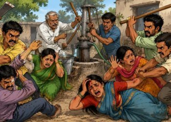 भोपाल में बोरवेल के पानी पर खूनी संघर्ष; दो परिवारों में चली कुल्हाड़ी और लाठियां, आठ घायल
