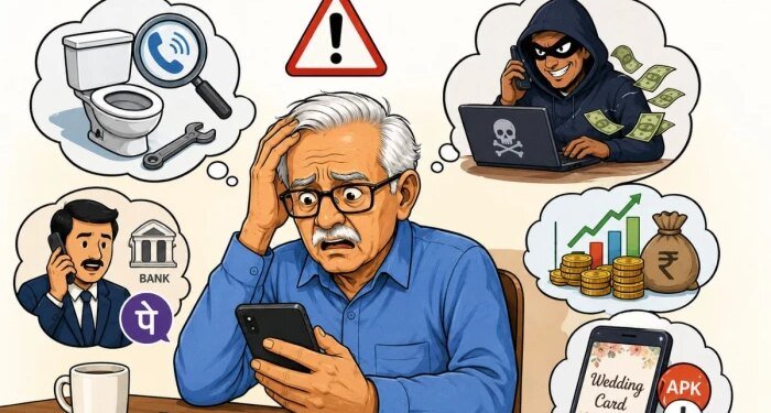 “आपका पार्सल आया है…”- एक संदिग्ध कॉल और भोपाल जिला शिक्षा अधिकारी का मोबाइल हैक; फोन-मैसेज हुए दूसरे नंबर पर डायवर्ट