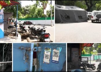 चोरों के निशाने पर VIP इलाका, भोपाल में मंत्रियों के बंगलों के बीच सांची पार्लर का तोड़ा ताला, सामान के साथ DVR भी ले गए चोर