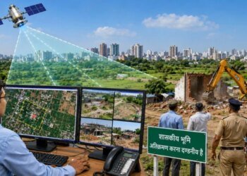 भोपाल में भू-माफियाओं पर आसमान से नजर, सरकारी जमीनों की सैटेलाइट से होगी लाइव मॉनिटरिंग; कब्जा होते ही मिलेगा अलर्ट