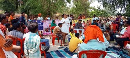 मकर बंधा में जागरूकता शिविर आयोजित, बाल विवाह रोकथाम व महिला सुरक्षा पर दी गई जानकारी